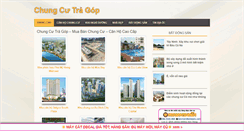 Desktop Screenshot of chungcutragop.com